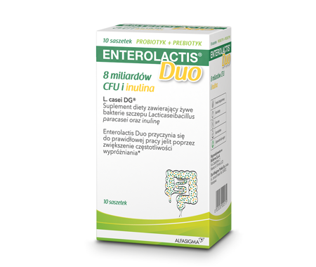 ENTEROLACTIS Duo, probiotyk, 10SASZETEK