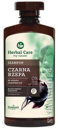 FARMONA HERBAL CARE SZAMPON Z CZARNĄ RZEPĄ 330ML