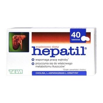 HEPATIL 40TABLETEK