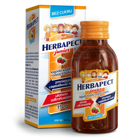 HERBAPECT JUNIOR BEZ CUKRU SYROP 110G