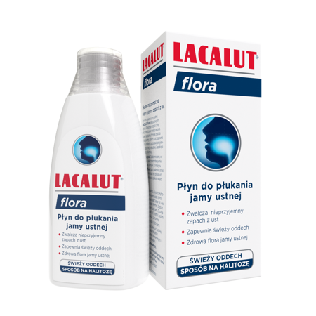 LACALUT FLORA PŁYN DO PŁUKANIA JAMY USTNEJ 300ML