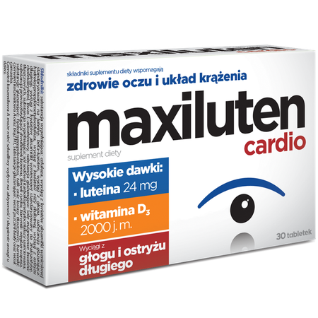 MAXILUTEN CARDIO 30TABLETEK