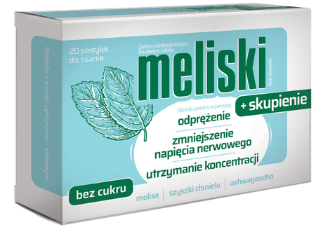 MELISKI + SKUPIENIE 20PASTYLEK DO SSANIA