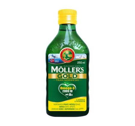 MOLLER'S GOLD TRAN NORWESKI 250ML