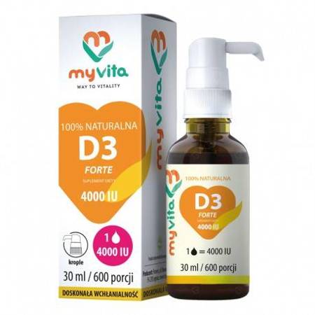 MYVITA WITAMINA D3 FORTE 4000UI 30ML