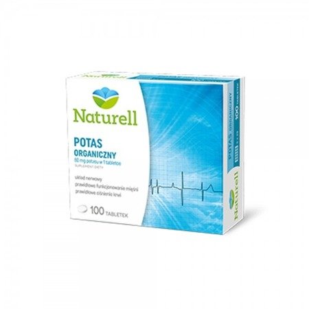 NATURELL POTAS ORGANICZNY 100TABLETEK