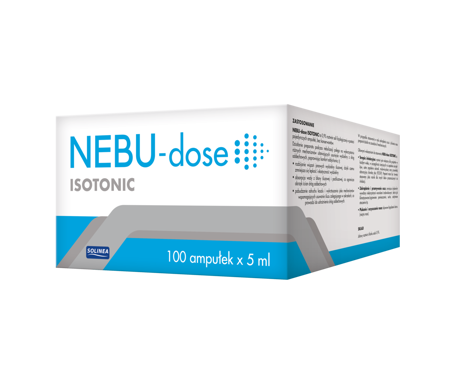 NEBU-DOSE ISOTONIC 0,9% 100AMPUŁEK A 5ML