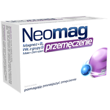 NEOMAG PRZEMĘCZENIE 50 TABLETEK