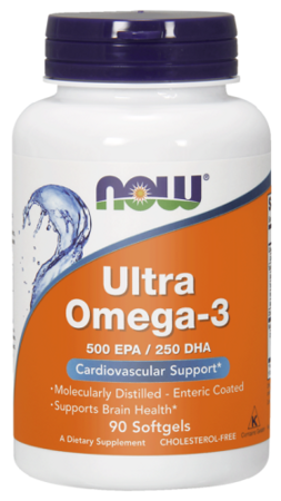 NOW FOODS ULTRA OMEGA-3 90KAPSUŁEK