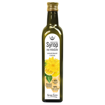 OLEOFARM SYROP NA MIODZIE MNISZEK Z CYTRYNĄ 250ML 