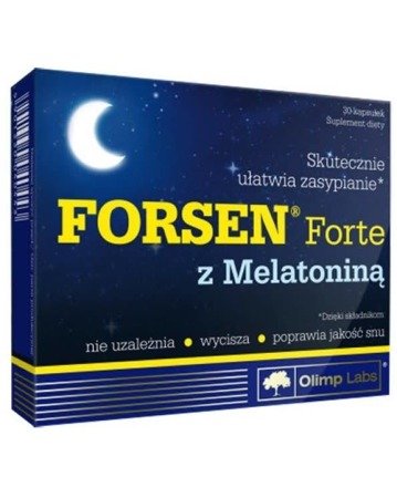 OLIMP FORSEN FORTE Z MELATONINĄ 30KAPSUŁEK