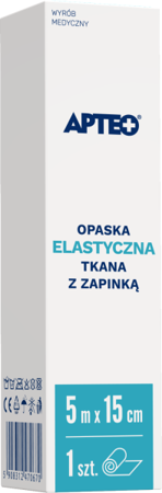 OPASKA ELASTYCZNA 5MX15CM APTEO  1SZTUKA