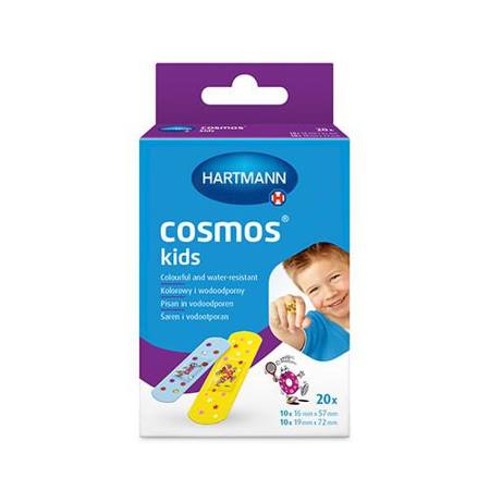 PLASTRY COSMOS KIDS 2 ROZMIARY, 20SZTUK