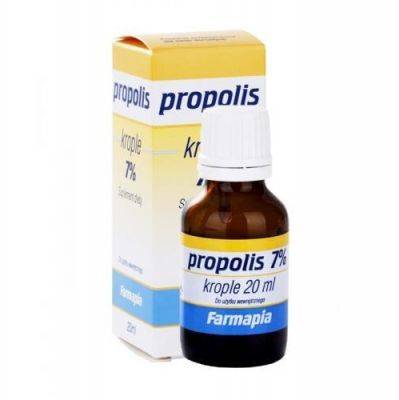 PROPOLIS 7% KROPLE DOUSTNE 20ML (FARMAPIA)