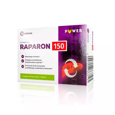 RAPARON 150,  zdrowa wątroba, 30TABLETEK