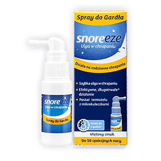 SNOREEZE SPRAY P/CHRAPANIU  DO GARDŁA 23,5ML