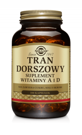 SOLGAR TRAN DORSZOWY 100 KAPSUŁEK