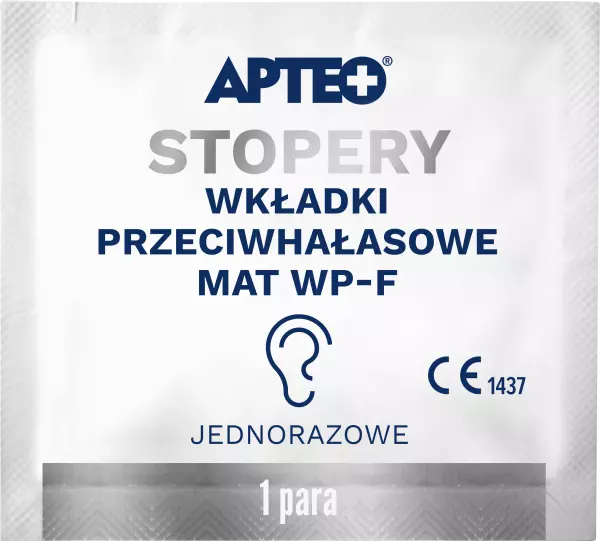 STOPERY WOSKOWE APTEO 2SZTUKI