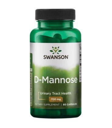 SWANSON D-MANNOZA 700MG 60KAPSUŁEK