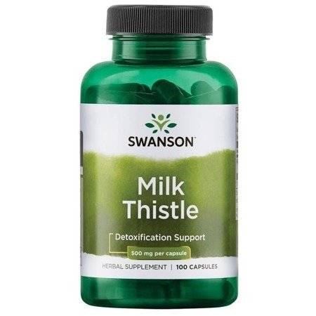 SWANSON FS MILK THISTLE 500MG 100KAPSUŁEK