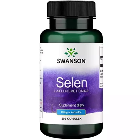 SWANSON SELEN SELECT 100MCG 200KAPSUŁEK