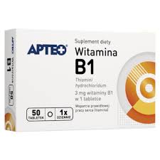 WITAMINA B1 3MG APTEO 50TABLETEK