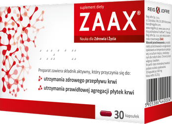 ZAAX 30KAPSUŁEK, data ważności 12.24